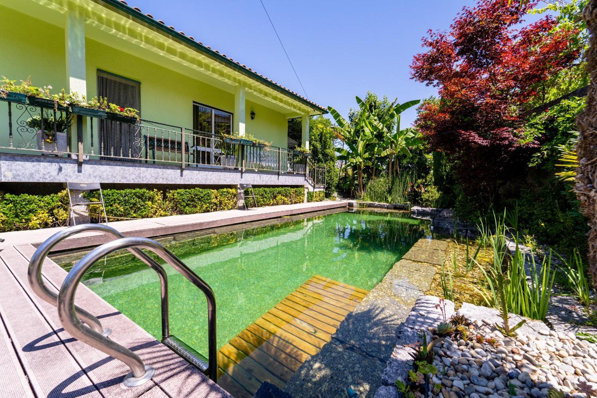 Gondomar Guimaraes - Moradia V3 Com Piscina Natural By House And People מראה חיצוני תמונה